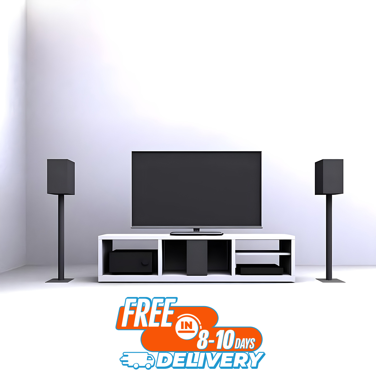 Picture of Andormahal MDF Stylish TV Cabinet 7ft by 20inch