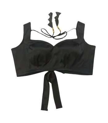 Picture of Black Color Sleeveless Blouse For Women