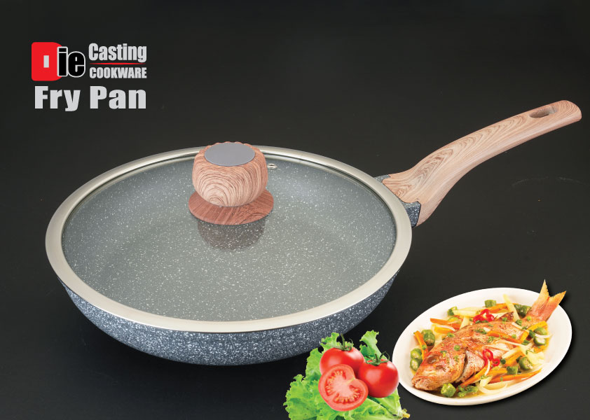 Buy DIE CASTING Frying pan with lid 24 cm at Best Price In Bangladesh