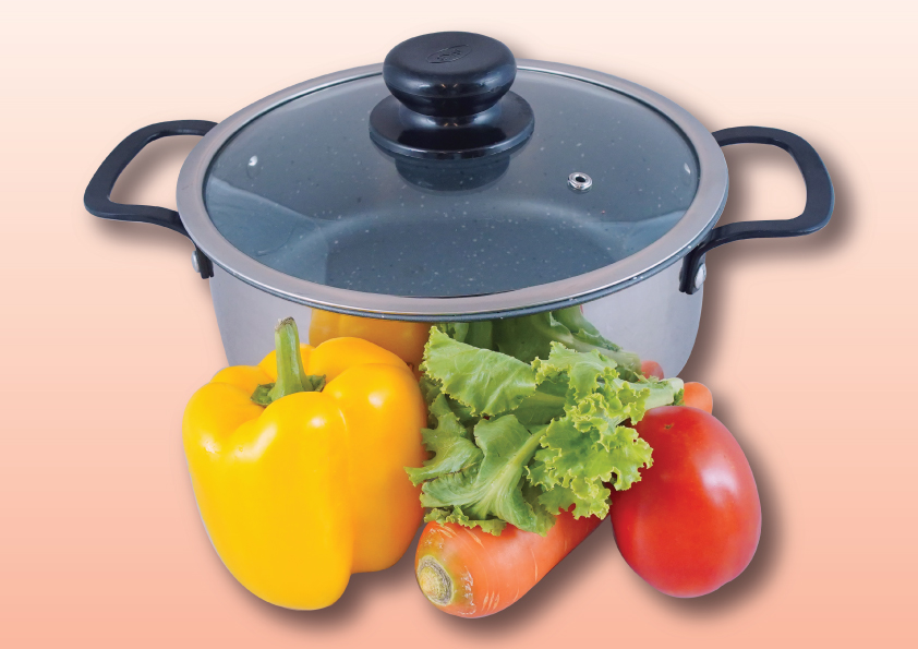 Buy Non Stick Casserole with Glass Lid 28 cm at Best Price In Bangladesh