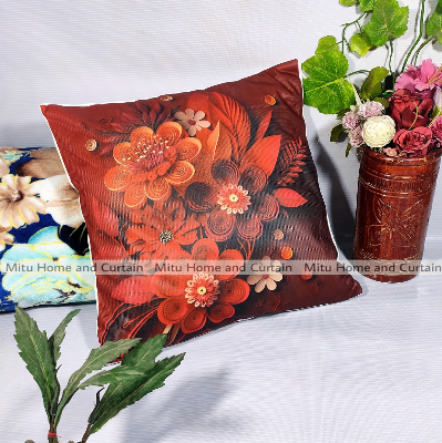 Buy 3d-cushion-cover-cushion-covers-cushion-protector-degital-printe-standard-size-16-x-16-size-1pcs-blue-cream-white-red-brown at best price in Bangladesh