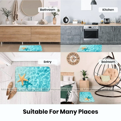 Buy china-3d-door-mat-paposh-doormat-water-absorbent-floor-mat-16-24-inch-anti-slip-mat-red-blue-black-white-indoor-mat-room-mat-rugs-carpet at best price in Bangladesh