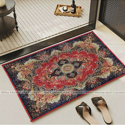 Buy china-3d-door-mat-paposh-doormat-water-absorbent-floor-mat-16-24-inch-anti-slip-mat-red-blue-black-white-indoor-mat-room-mat-rugs-carpet at best price in Bangladesh