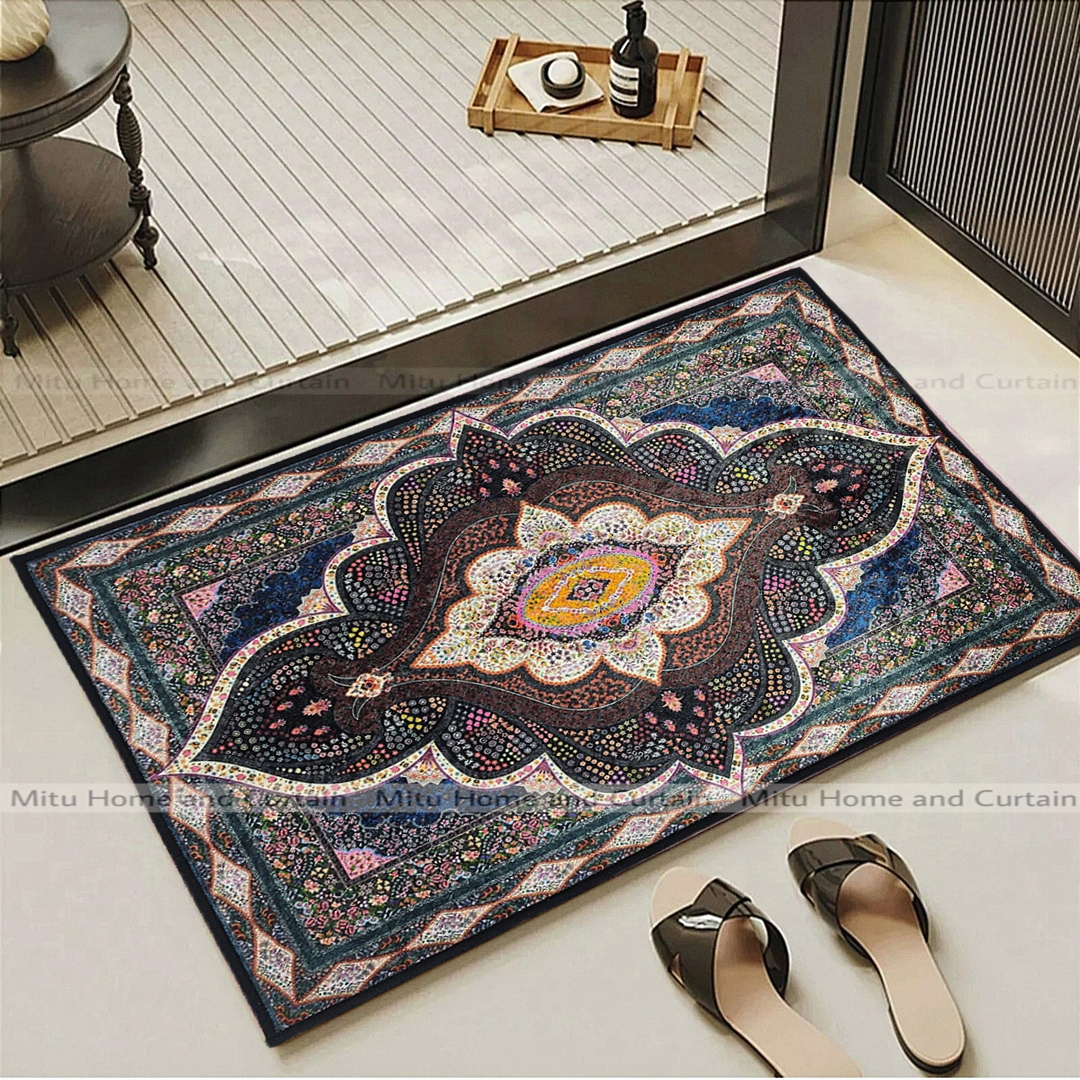 Buy china-3d-door-mat-paposh-doormat-water-absorbent-floor-mat-16-24-inch-anti-slip-mat-red-blue-black-white-indoor-mat-room-mat-rugs-carpet at best price in Bangladesh