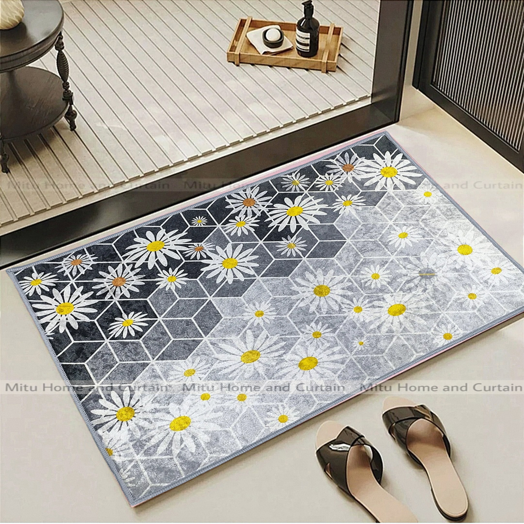 Buy china-3d-door-mat-paposh-doormat-water-absorbent-floor-mat-16-24-inch-anti-slip-mat-red-blue-black-white-indoor-mat-room-mat-rugs-carpet at best price in Bangladesh