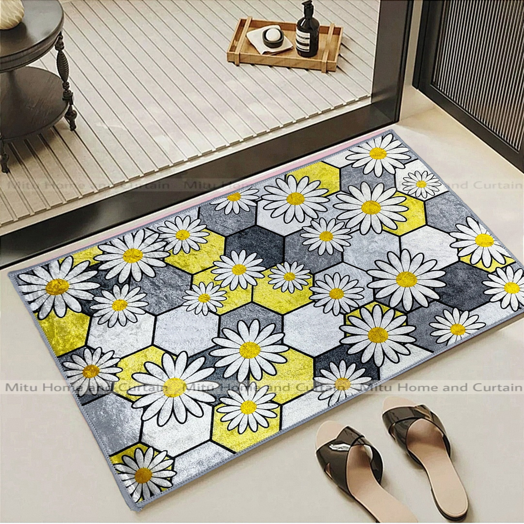 Picture of China 3D Door Mat Paposh Doormat Water Absorbent Floor mat 16 * 24 inch anti slip mat Red , Blue , Black , White Indoor mat Room mat Rugs carpet