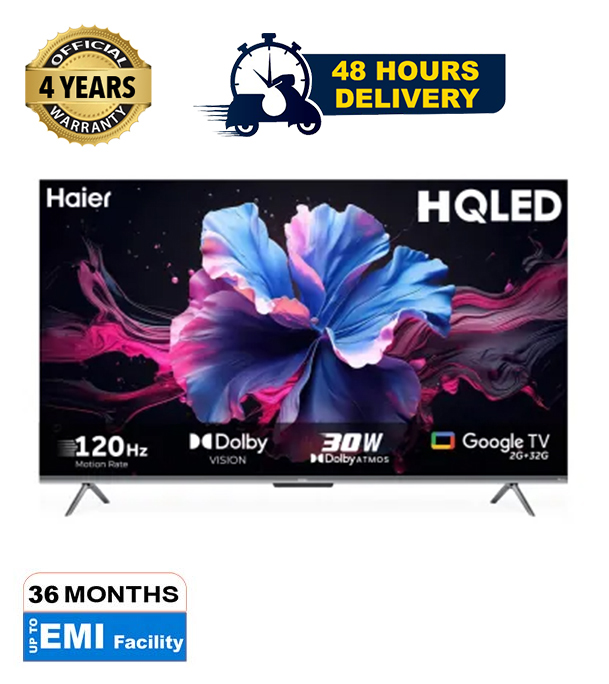 Buy Haier 75" HQLED 4K Google Dolbi Atoms TV (H75P7UX) at Best Price In Bangladesh	