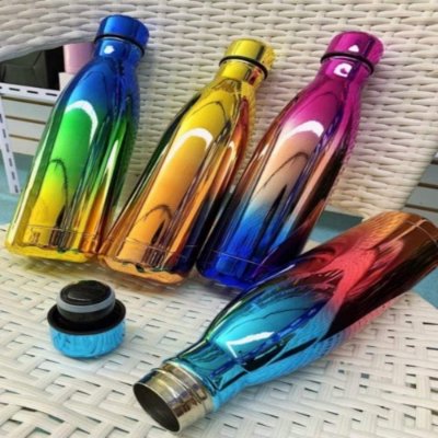 Picture of 500ml Double-Wall Insulated Vacuum Flask Stainless Steel Water Bottle For Girls Colorful BPA Free Thermos for Sport Water Bottle