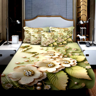 Buy china-premium-3d-design-bed-sheet-54 at Best Price In Bangladesh