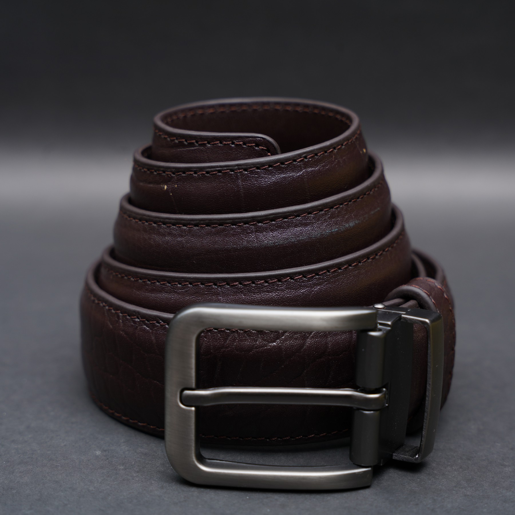 Picture of Zays Handcrafted Genuine Leather Belt for Men – Premium Quality, Adjustable, Stylish & Durable | Best Formal and Casual Leather Belt in Bangladesh