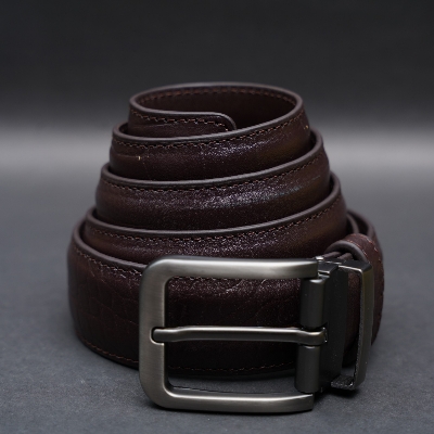 Picture of Zays Handcrafted Genuine Leather Belt for Men – Premium Quality, Adjustable, Stylish & Durable | Best Formal and Casual Leather Belt in Bangladesh
