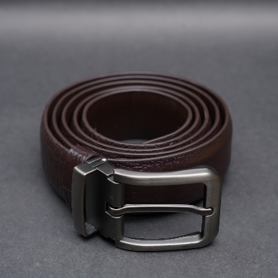 Picture of Zays Handcrafted Genuine Leather Belt for Men – Premium Quality, Adjustable, Stylish & Durable | Best Formal and Casual Leather Belt in Bangladesh