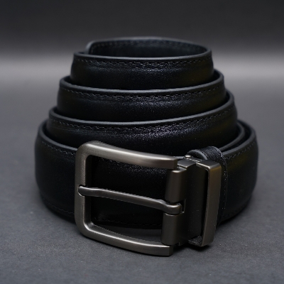 Picture of Zays Handcrafted Genuine Leather Belt for Men – Premium Quality, Adjustable, Stylish & Durable | Best Formal and Casual Leather Belt in Bangladesh
