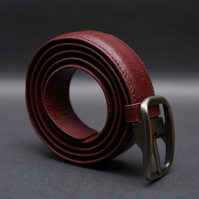Picture of Zays Handcrafted Genuine Leather Belt for Men – Premium Quality, Adjustable, Stylish & Durable | Best Formal and Casual Leather Belt in Bangladesh