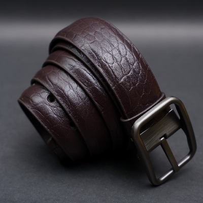 Picture of Zays Handcrafted Genuine Leather Belt for Men – Premium Quality, Adjustable, Stylish & Durable | Best Formal and Casual Leather Belt in Bangladesh