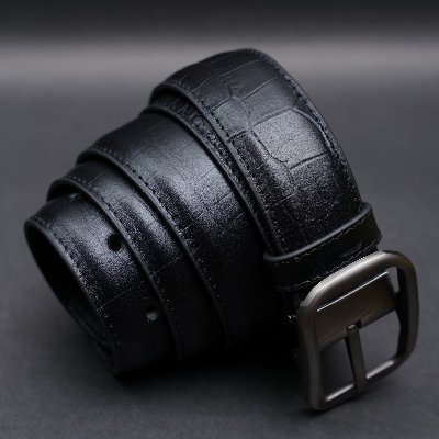 Picture of Zays Handcrafted Genuine Leather Belt for Men – Premium Quality, Adjustable, Stylish & Durable | Best Formal and Casual Leather Belt in Bangladesh