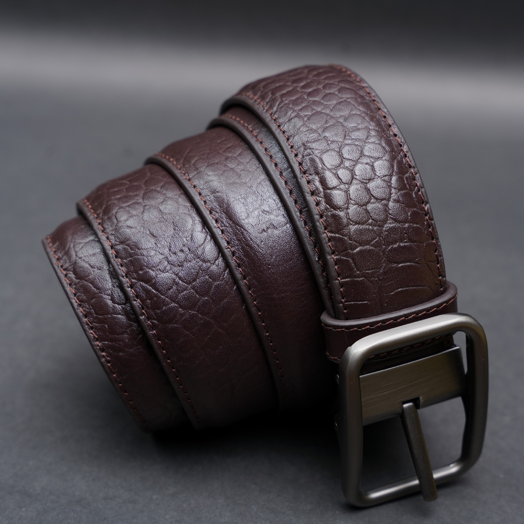 Picture of Zays Handcrafted Genuine Leather Belt for Men – Premium Quality, Adjustable, Stylish & Durable | Best Formal and Casual Leather Belt in Bangladesh
