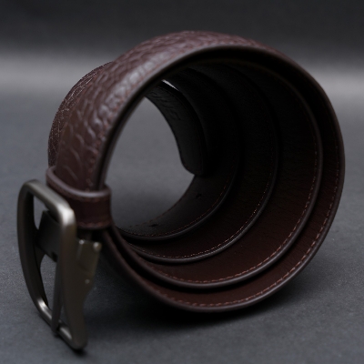 Picture of Zays Handcrafted Genuine Leather Belt for Men – Premium Quality, Adjustable, Stylish & Durable | Best Formal and Casual Leather Belt in Bangladesh