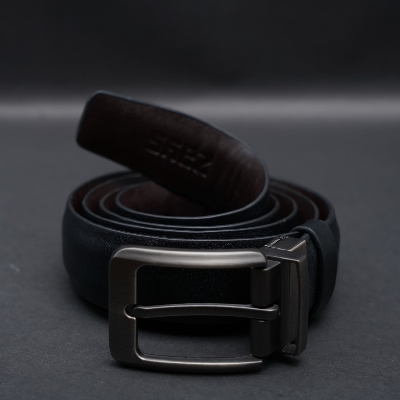 Picture of Zays Reversible Handcrafted Genuine Leather Belt for Men – Premium Quality, Adjustable, Stylish & Durable | Best Formal and Casual Leather Belt in Bangladesh
