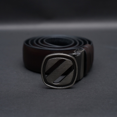 Picture of Zays Reversible Handcrafted Genuine Leather Belt for Men – Premium Quality, Adjustable, Stylish & Durable | Best Formal and Casual Leather Belt in Bangladesh