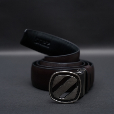 Picture of Zays Reversible Handcrafted Genuine Leather Belt for Men – Premium Quality, Adjustable, Stylish & Durable | Best Formal and Casual Leather Belt in Bangladesh