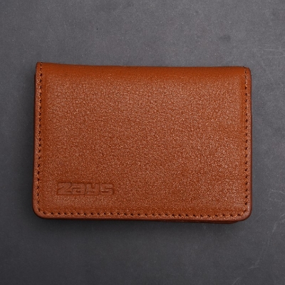 Picture of ZAYS Premium Leather Magnetic Card Holder – Slim & Eco-Friendly Mini Wallet for Unisex | Handmade, Secure, Compact & Stylish Design