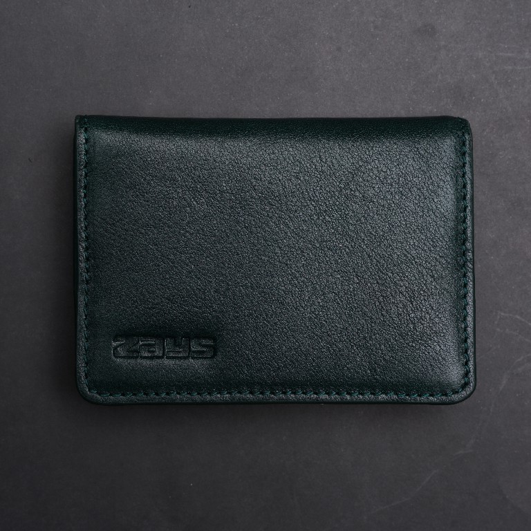 Picture of ZAYS Premium Leather Magnetic Card Holder – Slim & Eco-Friendly Mini Wallet for Unisex | Handmade, Secure, Compact & Stylish Design