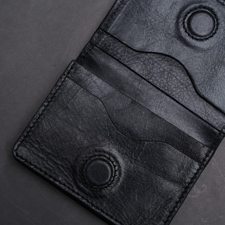 Picture of ZAYS Premium Leather Magnetic Card Holder – Slim & Eco-Friendly Mini Wallet for Unisex | Handmade, Secure, Compact & Stylish Design