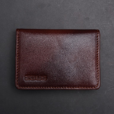 Picture of ZAYS Premium Leather Magnetic Card Holder – Slim & Eco-Friendly Mini Wallet for Unisex | Handmade, Secure, Compact & Stylish Design