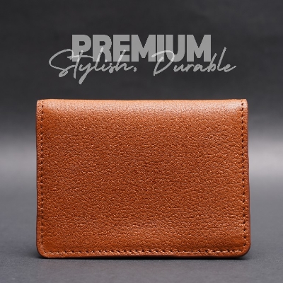 Picture of ZAYS Premium Leather Magnetic Card Holder – Slim & Eco-Friendly Mini Wallet for Unisex | Handmade, Secure, Compact & Stylish Design