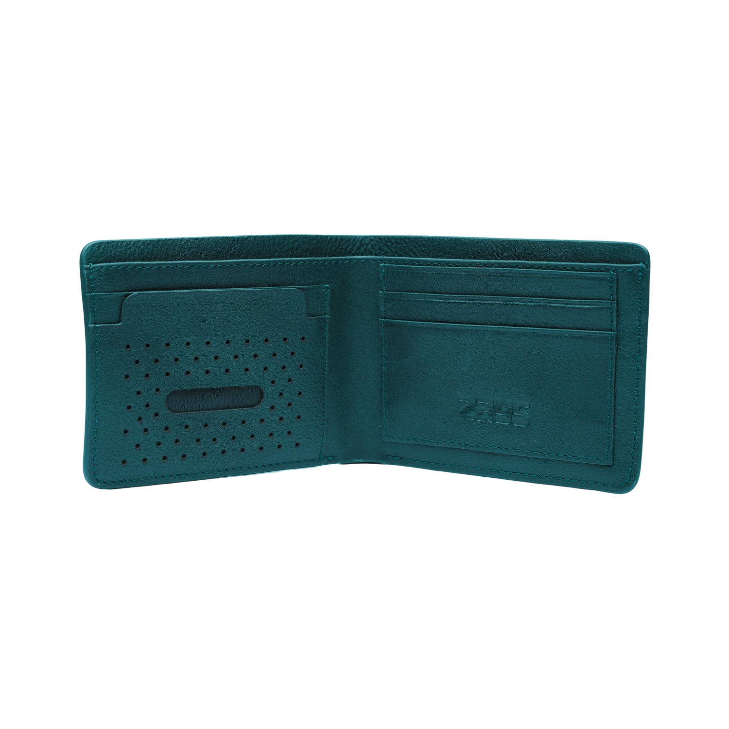 Picture of Zays Handcrafted Premium Eco-Friendly Leather Bifold Wallet – Slim, Durable & Stylish Short Wallet for Unisex – Top-Grain Leather, Compact & Lightweight (Black)