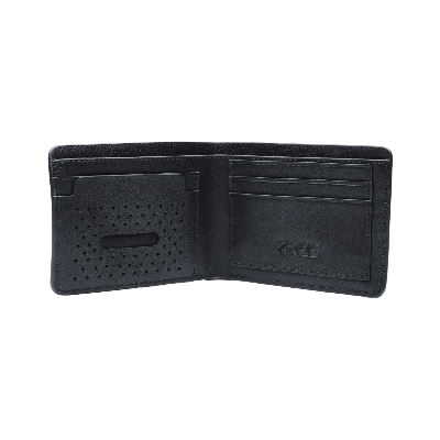 Picture of Zays Handcrafted Premium Eco-Friendly Leather Bifold Wallet – Slim, Durable & Stylish Short Wallet for Unisex – Top-Grain Leather, Compact & Lightweight (Black)
