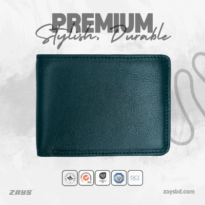 Picture of Zays Handcrafted Premium Eco-Friendly Leather Bifold Wallet – Slim, Durable & Stylish Short Wallet for Unisex – Top-Grain Leather, Compact & Lightweight (Chocolate Color)