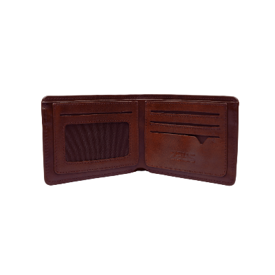 Picture of Zays Handcrafted Premium Eco-Friendly Leather Bifold Wallet – Slim, Durable & Stylish Short Wallet for Unisex – Top-Grain Leather, Compact & Lightweight (Chocolate Color)