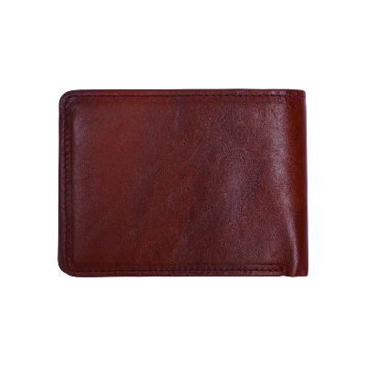 Picture of Zays Handcrafted Premium Eco-Friendly Leather Bifold Wallet – Slim, Durable & Stylish Short Wallet for Unisex – Top-Grain Leather, Compact & Lightweight (Black)