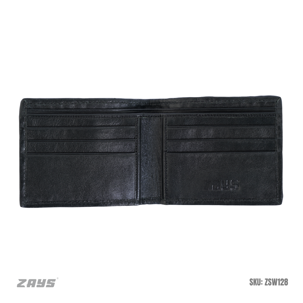 Picture of Zays Handcrafted Real Pati Degine Premium Leather Bifold Wallet for Men And Women | Super Slim Durable Stylish Short Wallet | Best Quality in Bangladesh