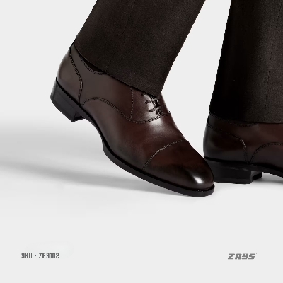 Picture of Zays Handcrafted Premium Formal Leather Shoes for Men – High Quality, Comfortable, Durable Office & Business Footwear New 2024 Collection for Everyday Use