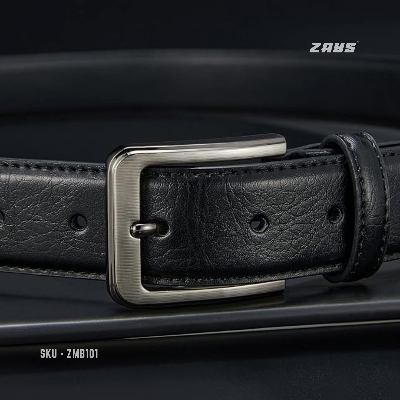 Picture of Zays Oversized Genuine Leather Belt for Men Durable & Adjustable Plus Size Belt (50"-70")Perfect for Larger Waist Sizes 40" and Above