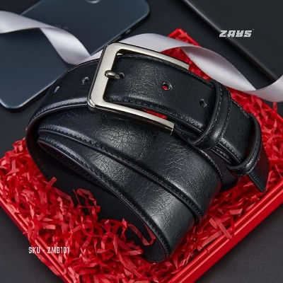 Picture of Zays Oversized Genuine Leather Belt for Men Durable & Adjustable Plus Size Belt (50"-70")Perfect for Larger Waist Sizes 40" and Above