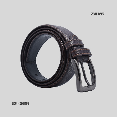 Picture of Zays Oversized Genuine Leather Belt for Men Durable & Adjustable Plus Size Belt (50"-70") Perfect for Larger Waist Sizes 40" and Above