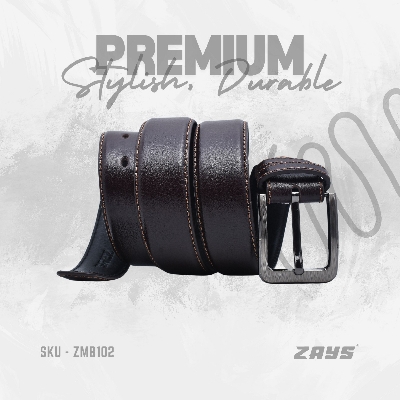 Picture of ZAYS Special Bundle: Premium Leather Belt, Card Holder Mini Wallet & Exclusive 900 TK Gift Voucher | Limited Time Deal & Stock | Huge Savings on Quality Leather Accessories