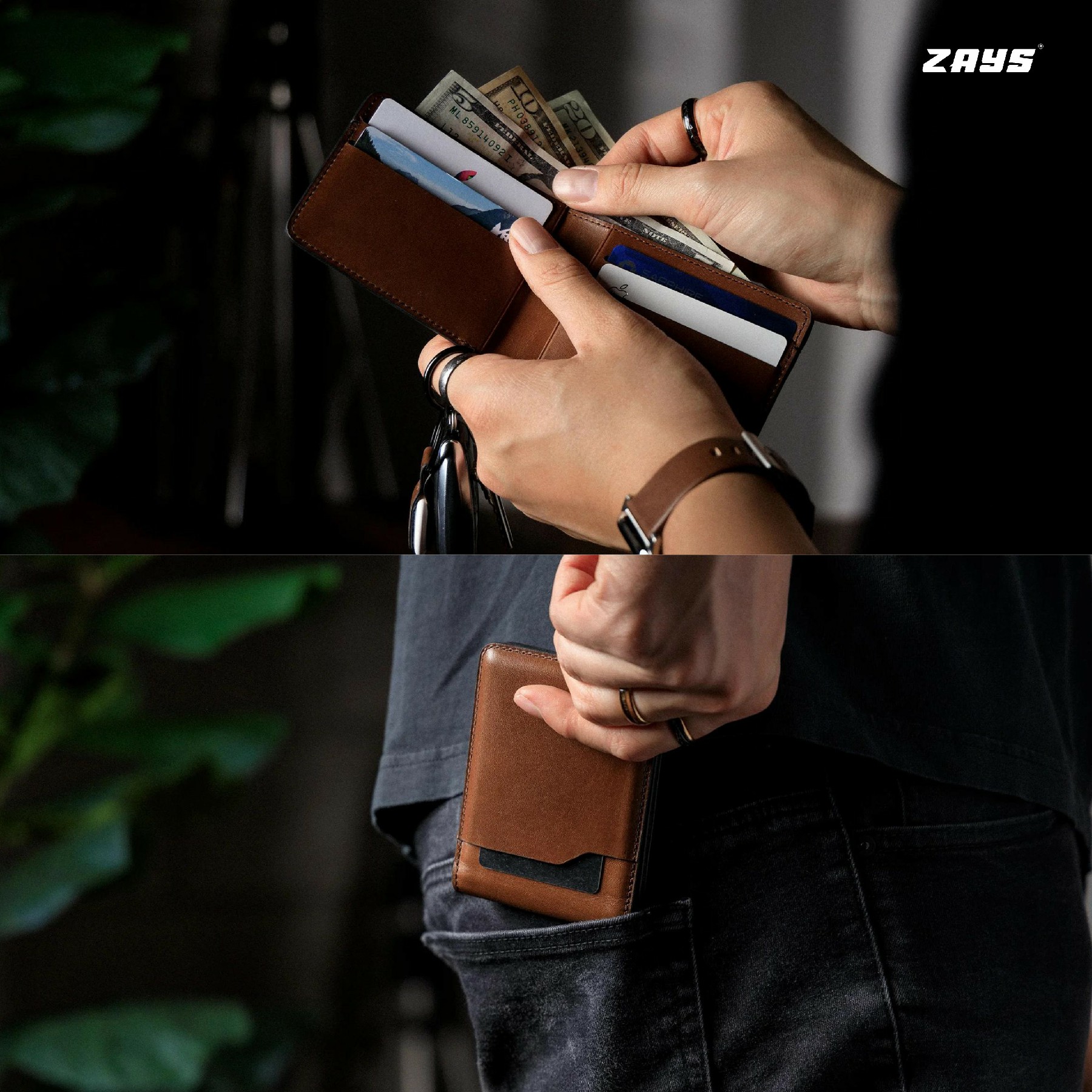 Picture of ZAYS Special Bundle: Premium Leather Belt, Wallet | Limited Time Deal & Stock | Huge Savings on Quality Leather Accessories