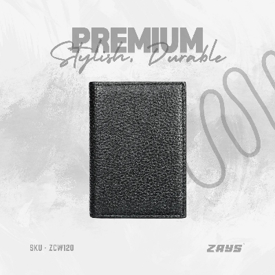 Picture of Zays Premium Leather Super Slim Card Holder Mini Wallet Handcrafted Durable Stylish Compact Wallet for Men And Women(Chocolate)