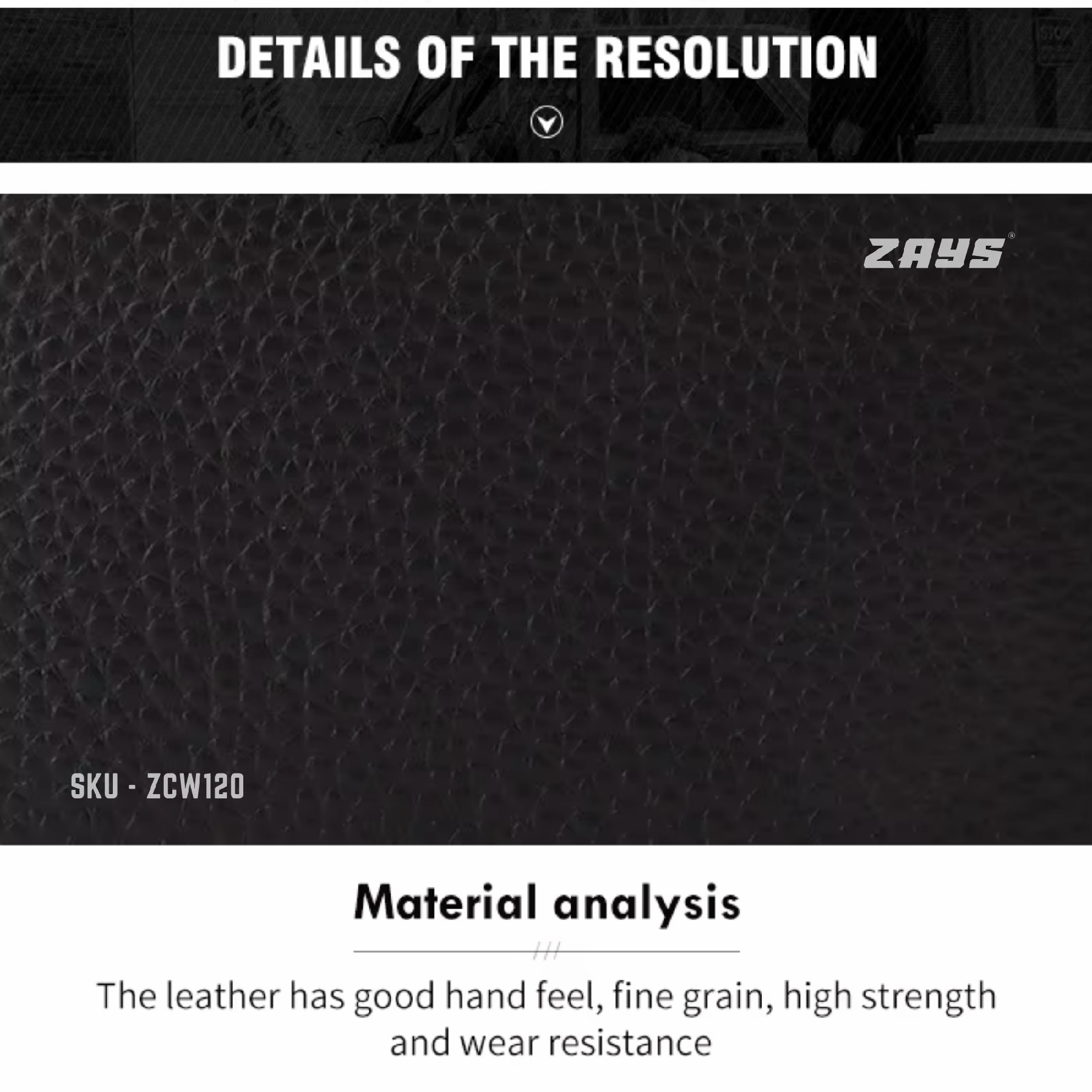 Picture of Zays Premium Leather Super Slim Card Holder Mini Wallet Handcrafted Durable Stylish Compact Wallet for Men And Women(Chocolate)