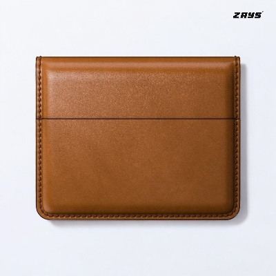 Picture of Zays Premium Leather Super Slim Card Holder Mini Wallet Handcrafted 