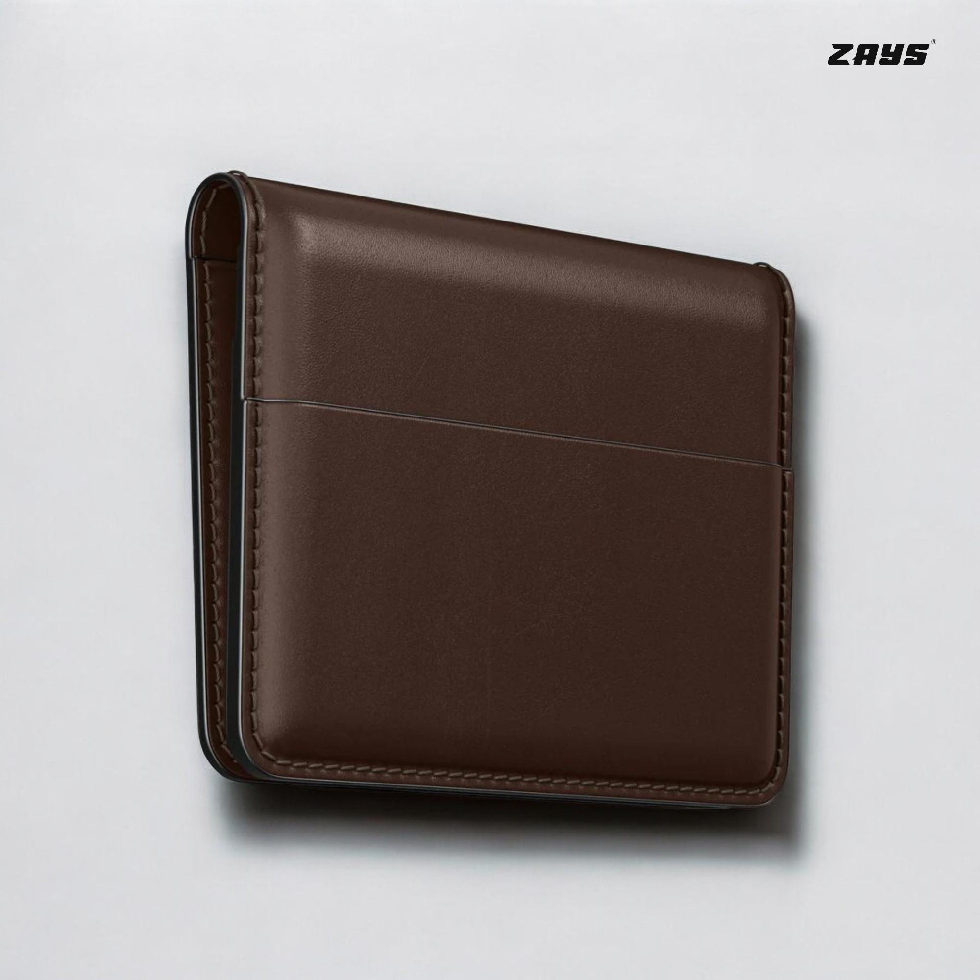 Picture of Zays Premium Leather Super Slim Card Holder Mini Wallet Handcrafted Durable Stylish Compact Wallet for Men And Women | Credit And Debit Card Holder Slim Wallet for Travel And Everyday Use