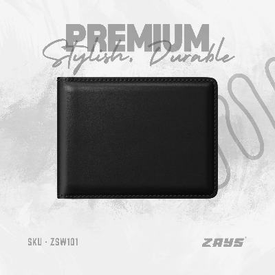 Picture of Zays Handcrafted Premium Leather Bifold Wallet – Slim, Durable & Stylish Short Wallet for Men & Women – Top-Grain Leather, Compact & Lightweight