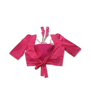 Picture of Half Quarter Hata Pink color Blouse For Women
