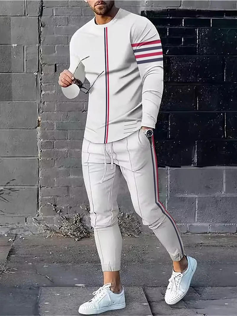 Buy New full Sleeves T-Shirt & Full Trouser Combo (Set) for Man Online Best Price In Bangladesh