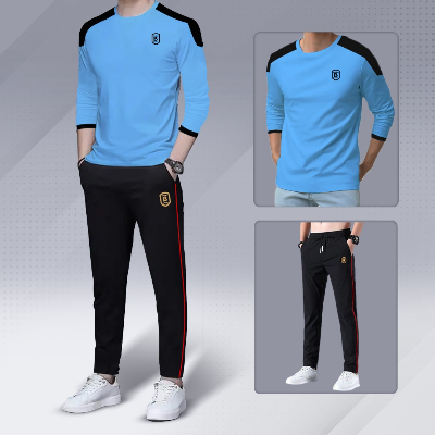 Buy New full Sleeves T-Shirt & Full Trouser Combo (Set) for Man  Online Best Price In Bangladesh